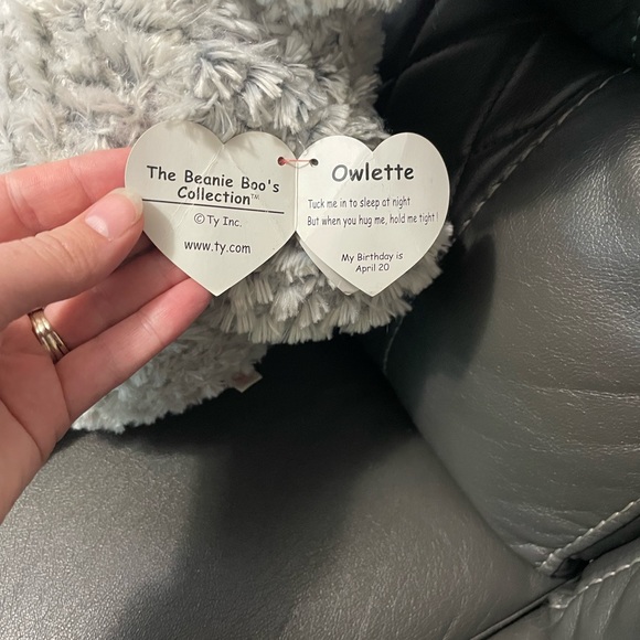 Owl Ty beanie boo large - Picture 2 of 3